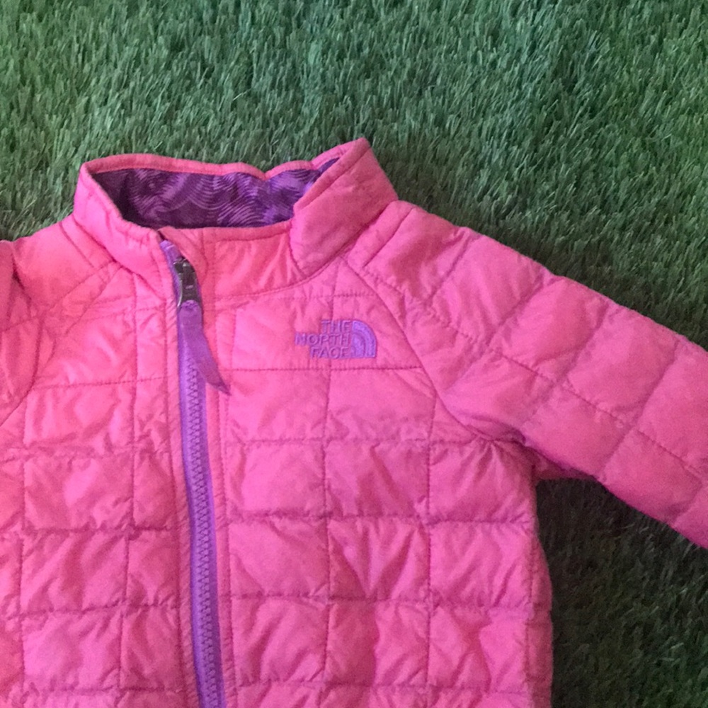 Bright Pink North Face Jacket